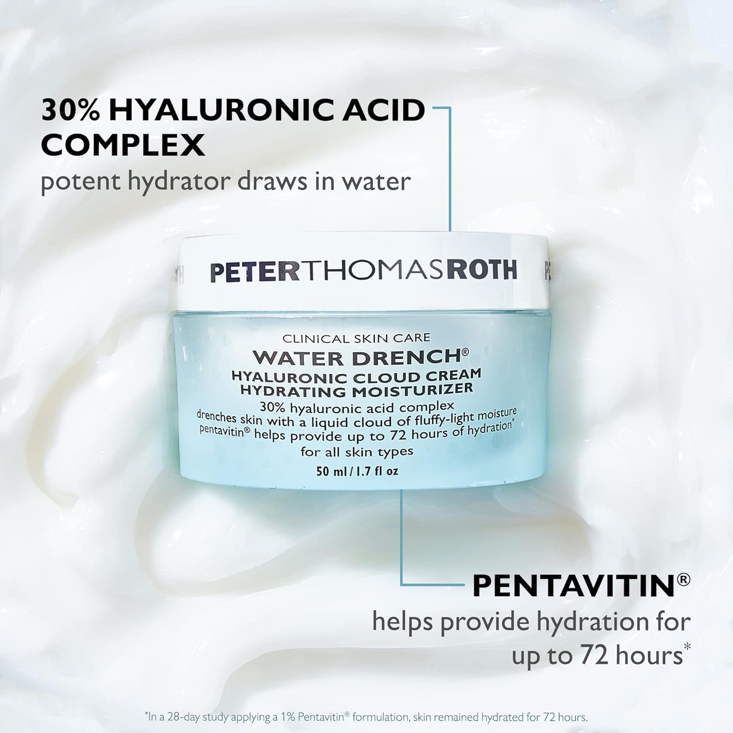 PETER THOMAS ROTH - WATER DRENCH HYALURONIC CLOUD CREAM | 50 ML
