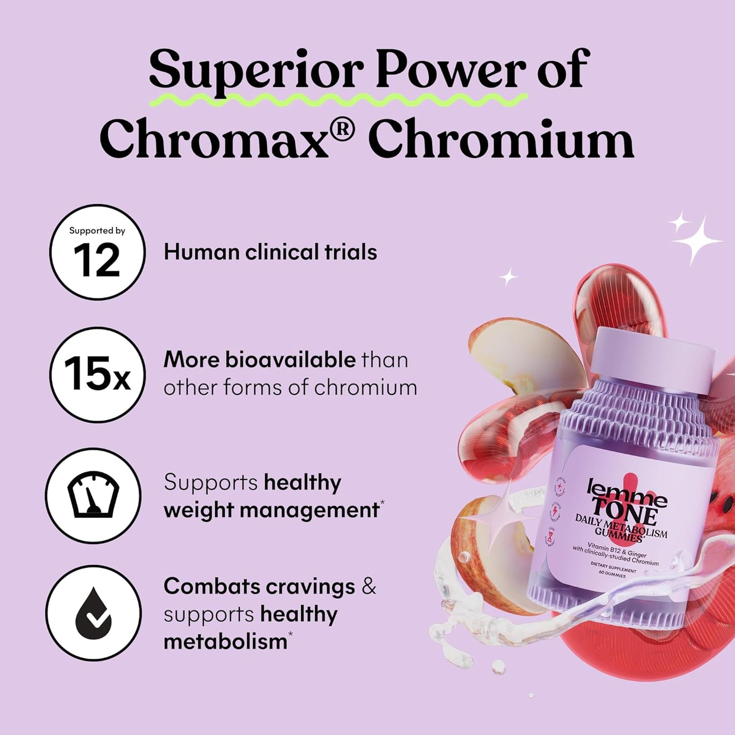 LEMME TONE DAILY METABOLISM GUMMIES