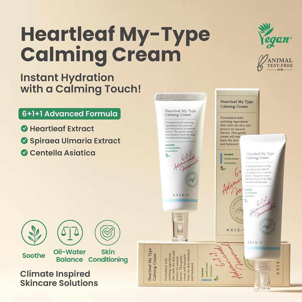 AXIS-Y - Heartleaf My Type Calming Cream