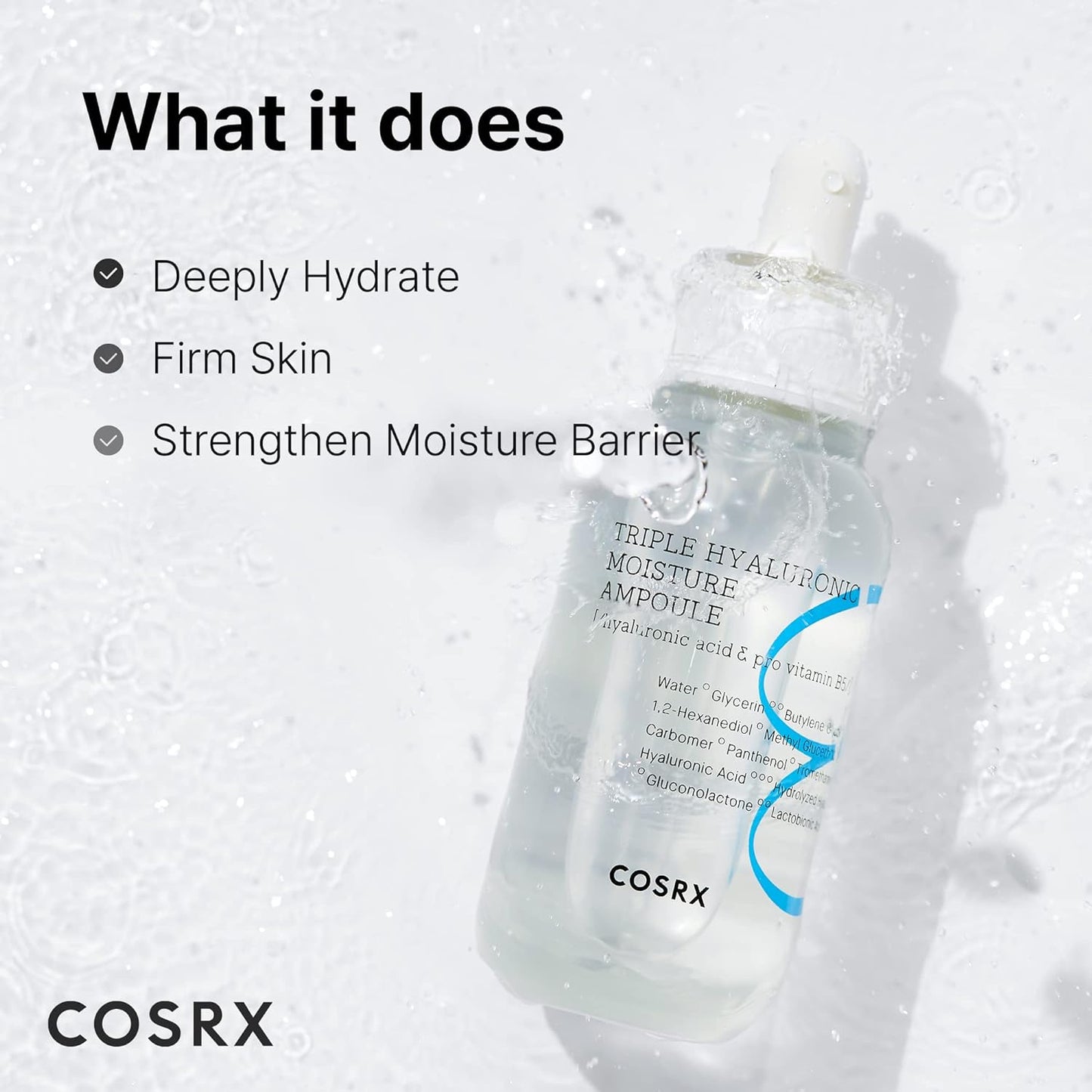 COSRX - Hydrium Triple Hyaluronic Moisture Ampoule | 40 mL