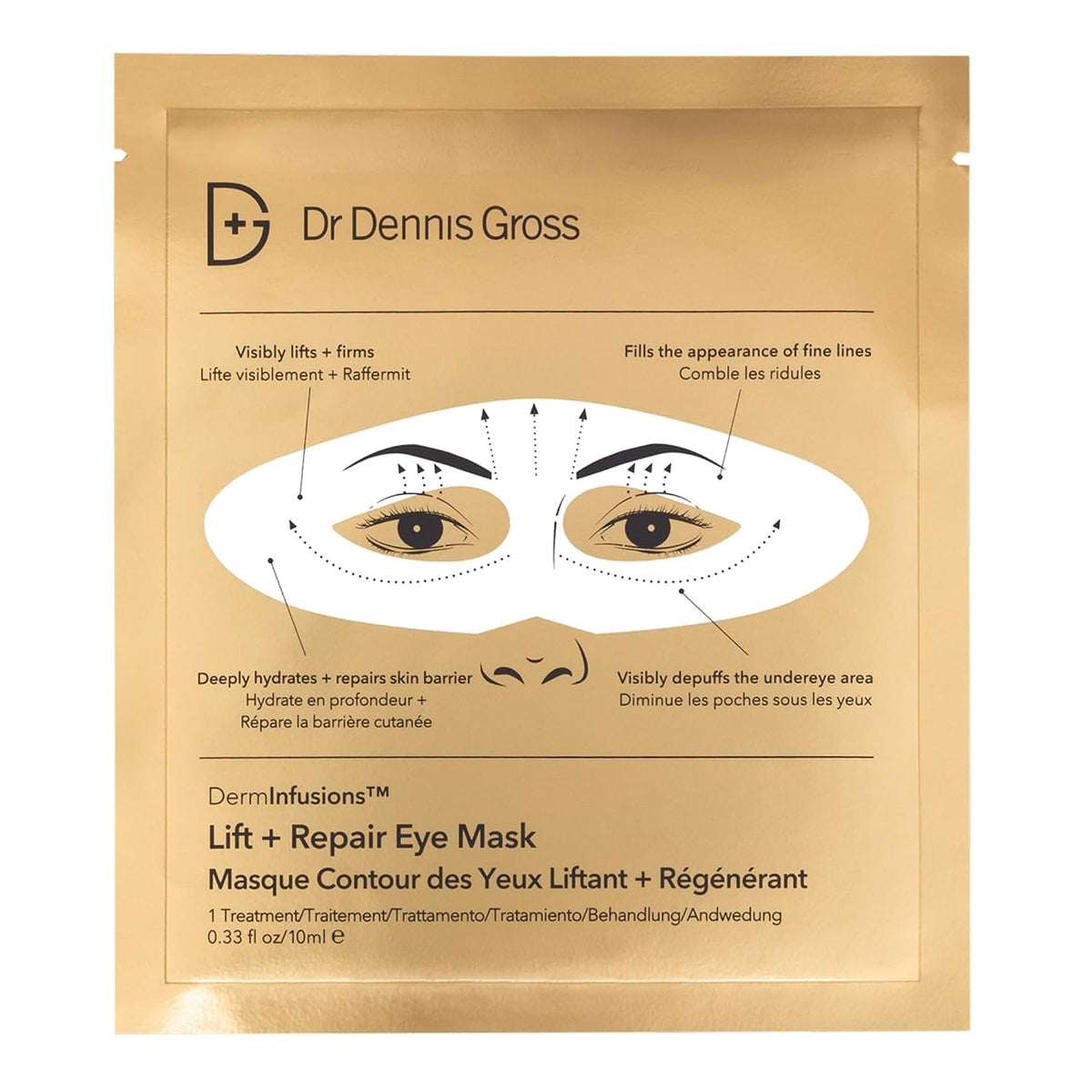 Dr. Dennis Gross Skincare - DermInfusions™ Lift + Repair Eye Mask