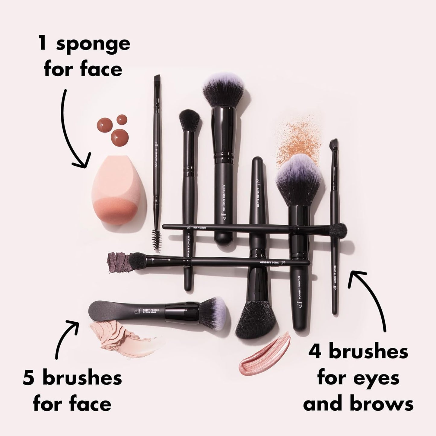 E.L.F. - Ten Out of Ten Brush Kit