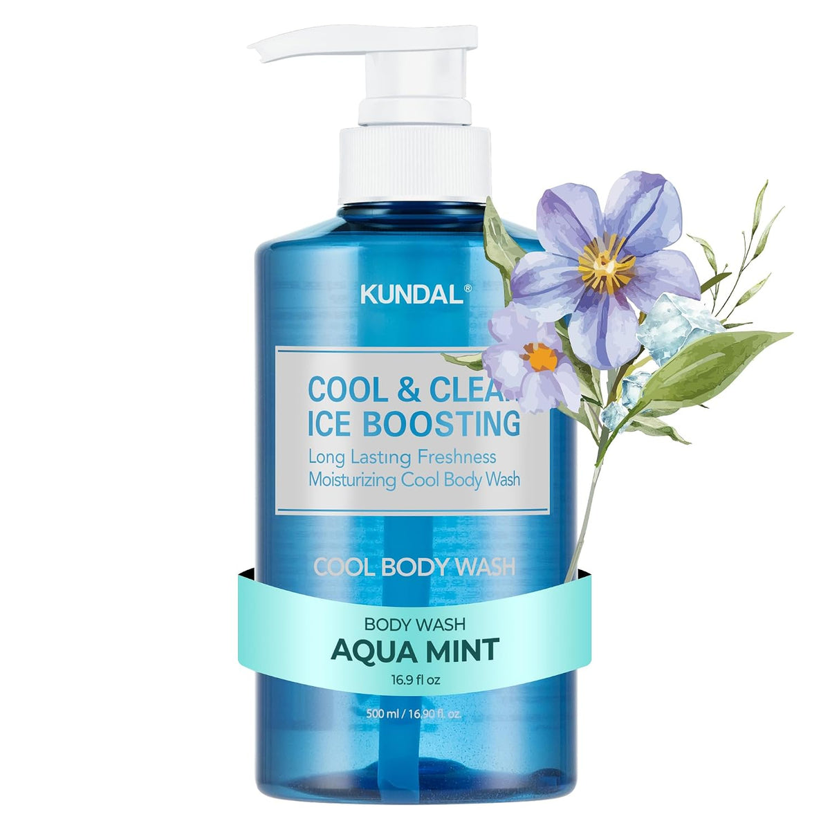 KUNDAL - COOL REFRESHING BODY WASH | 500ML - AQUA MINT