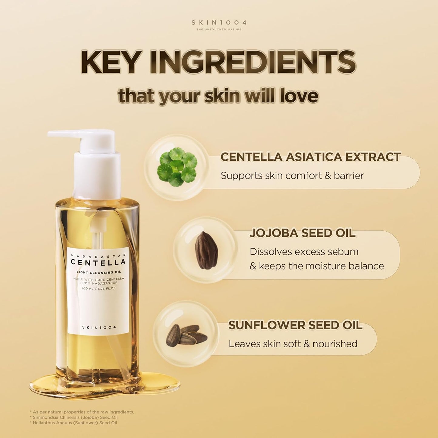 SKIN1004 - CENTELLA LIGHT CLEANSING OIL