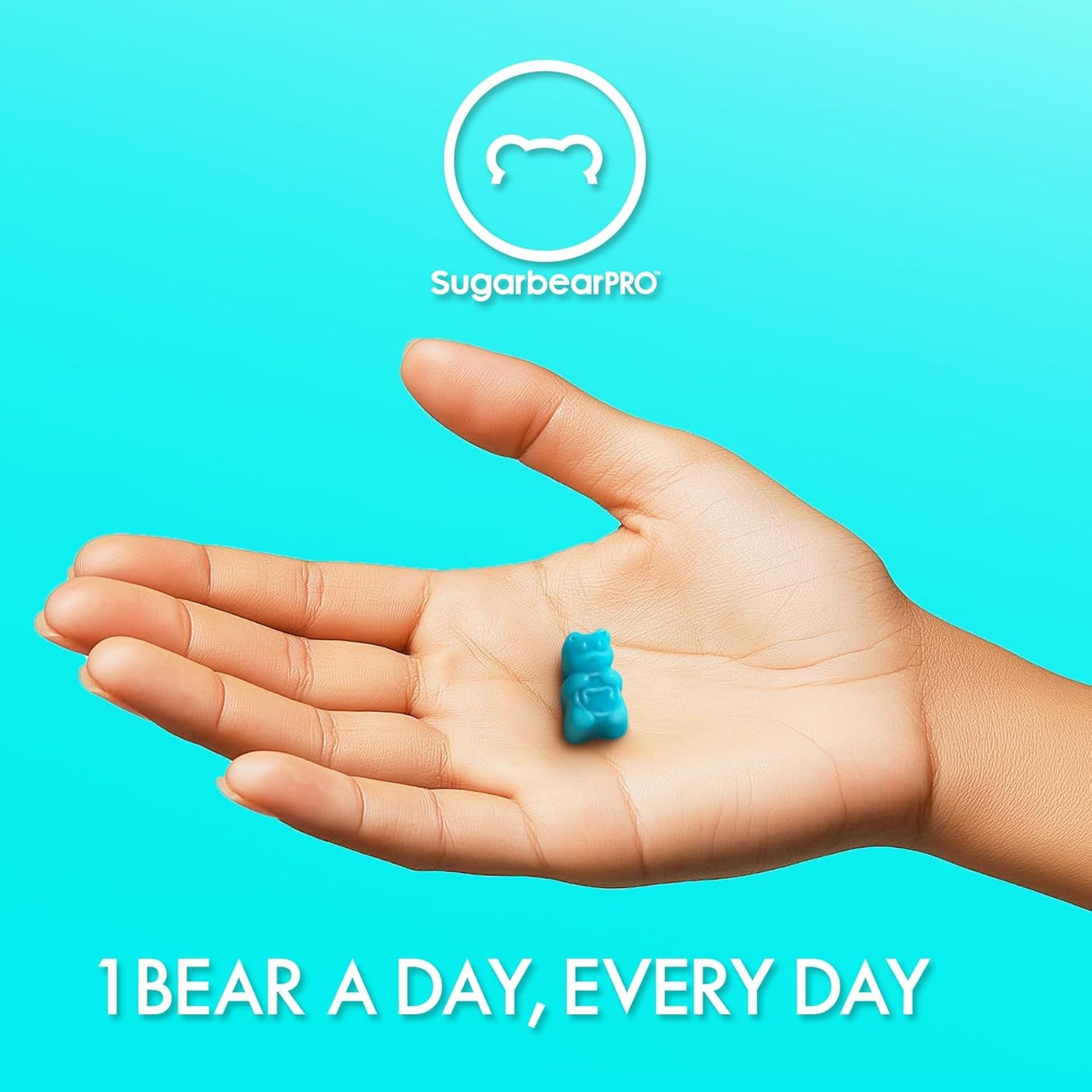 Sugarbear Pro Hair Vitamin Vegan Gummies - 2 Months