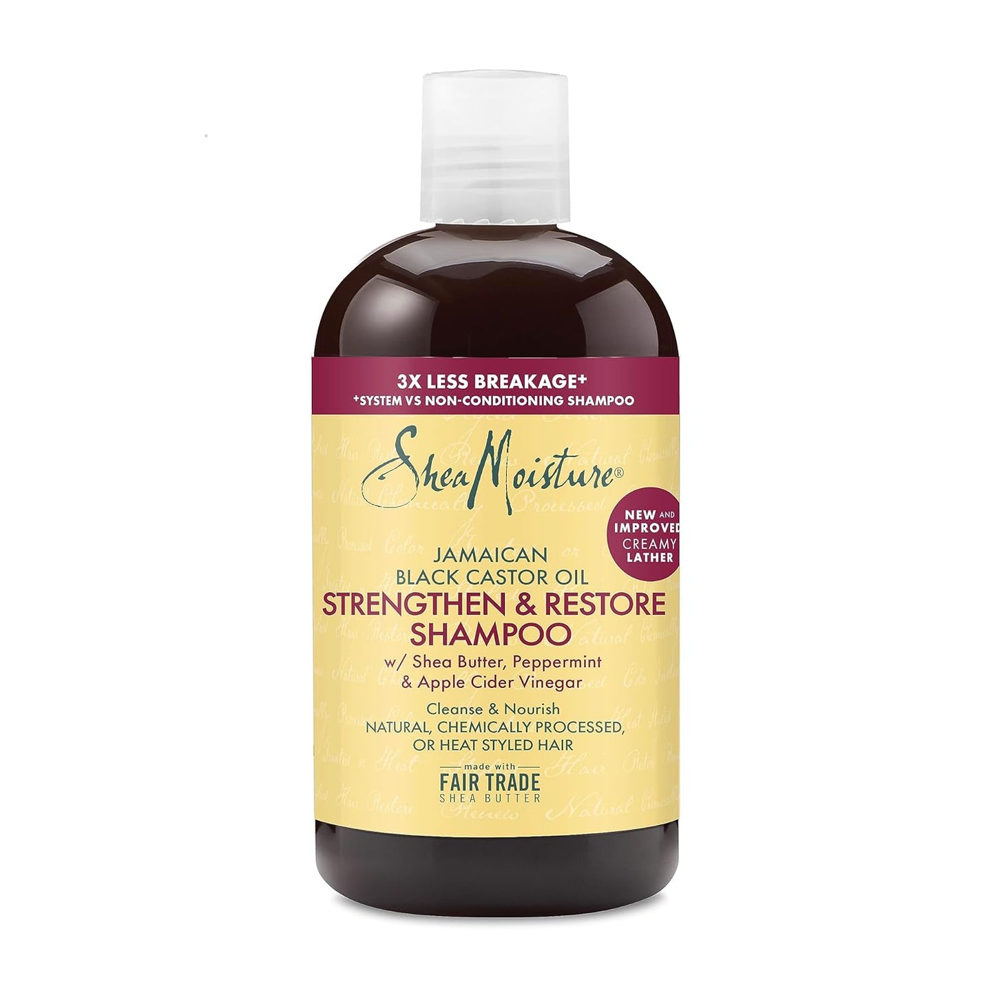 Shea Moisture - Jamaican Black Castor Oil Strengthen & Restore Shampoo | 384 mL