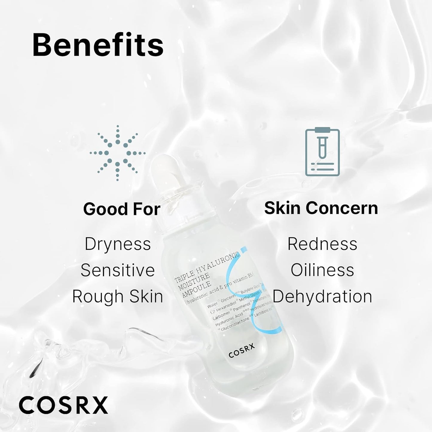 COSRX - Hydrium Triple Hyaluronic Moisture Ampoule | 40 mL