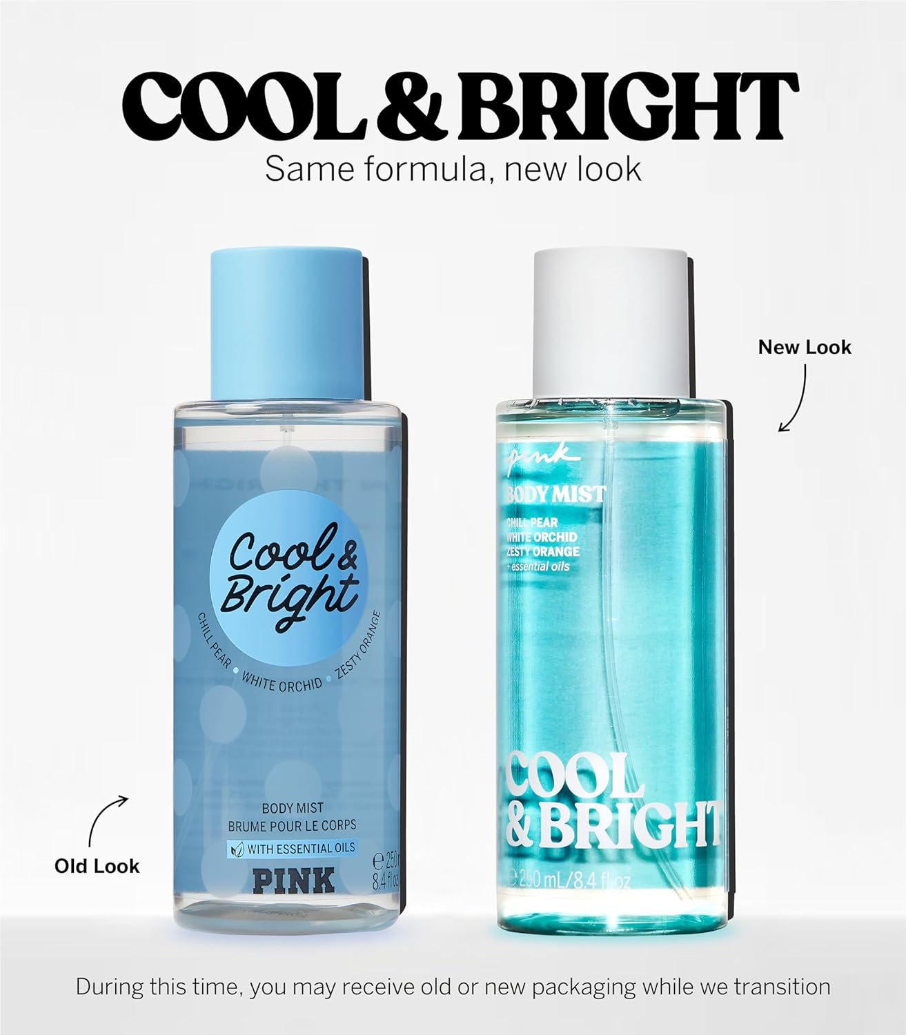 Victoria's Secret - Pink Cool and Bright Body Mist | 250 mL