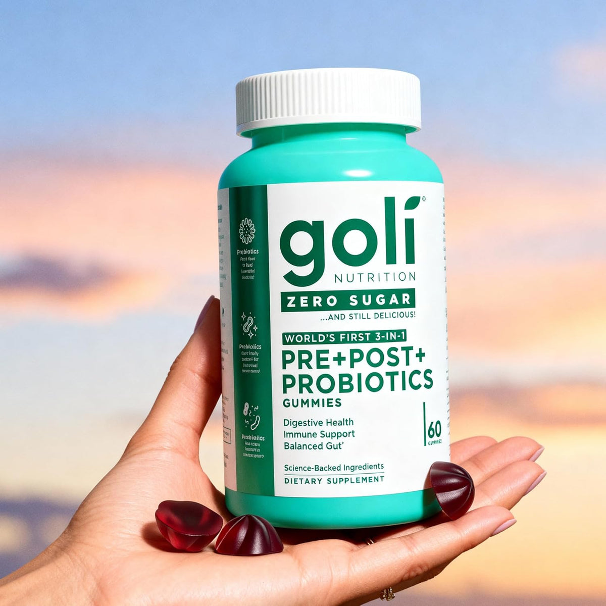 Goli - PRE+POST+PROBIOTICS (Zero Sugar)