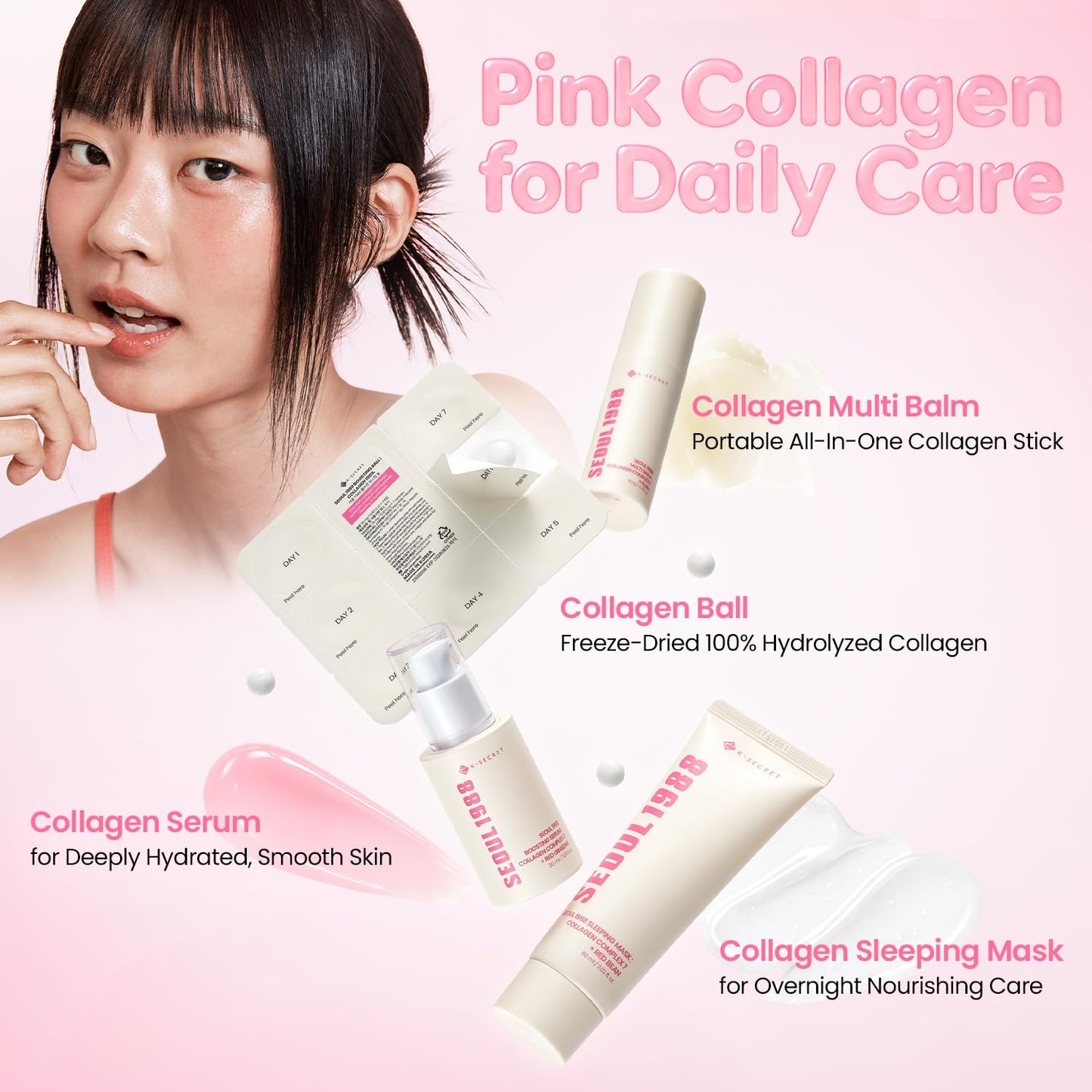 K-SECRET Seoul 1988 - Multi Balm: Collagen Complex 7 + Plum