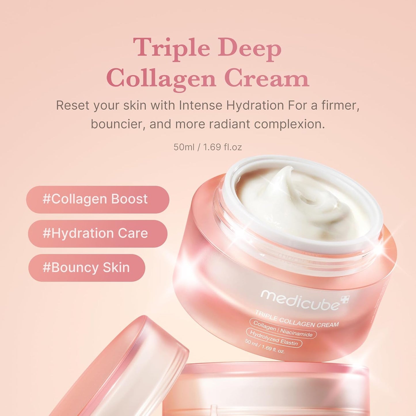 MEDICUBE - Triple Collagen Cream | 50 ML