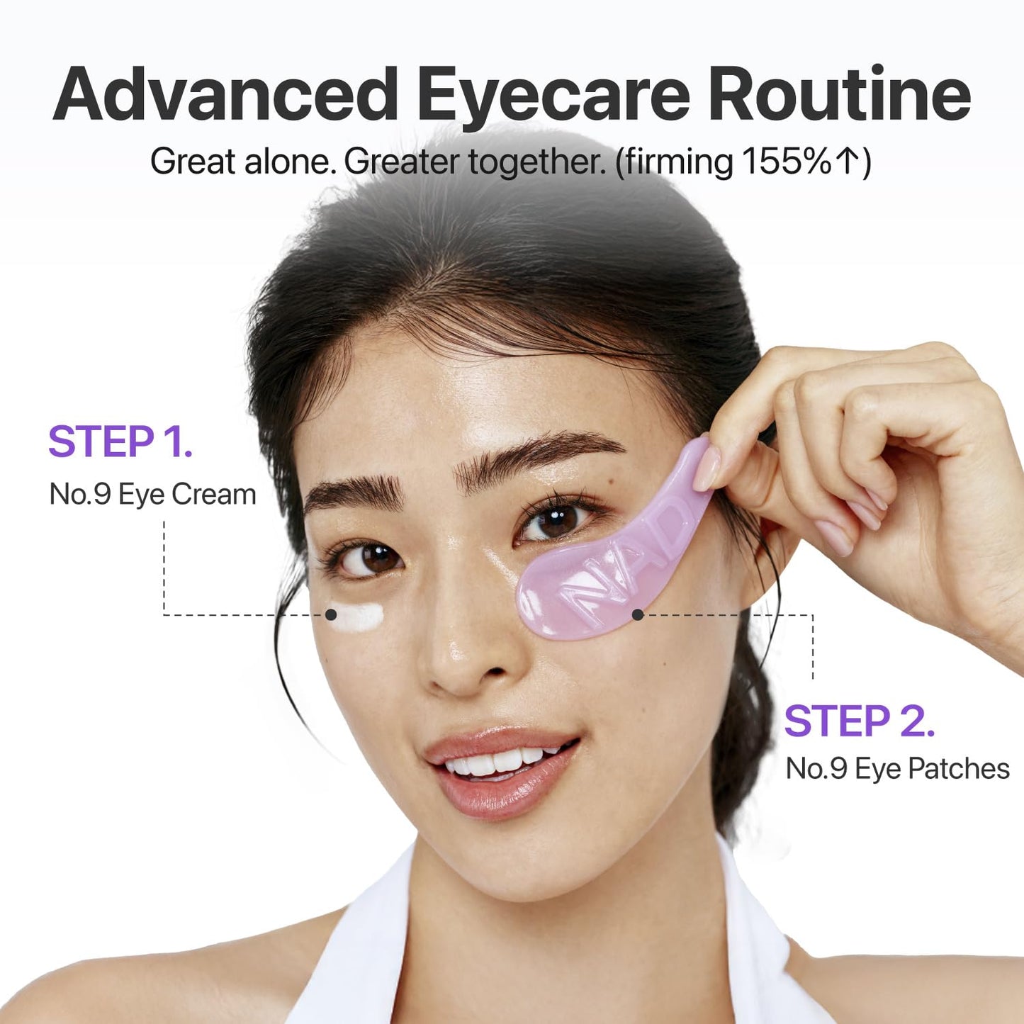 NUMBUZIN - No.9 Eye Patches, NAD+ Collagen | 5 Pairs