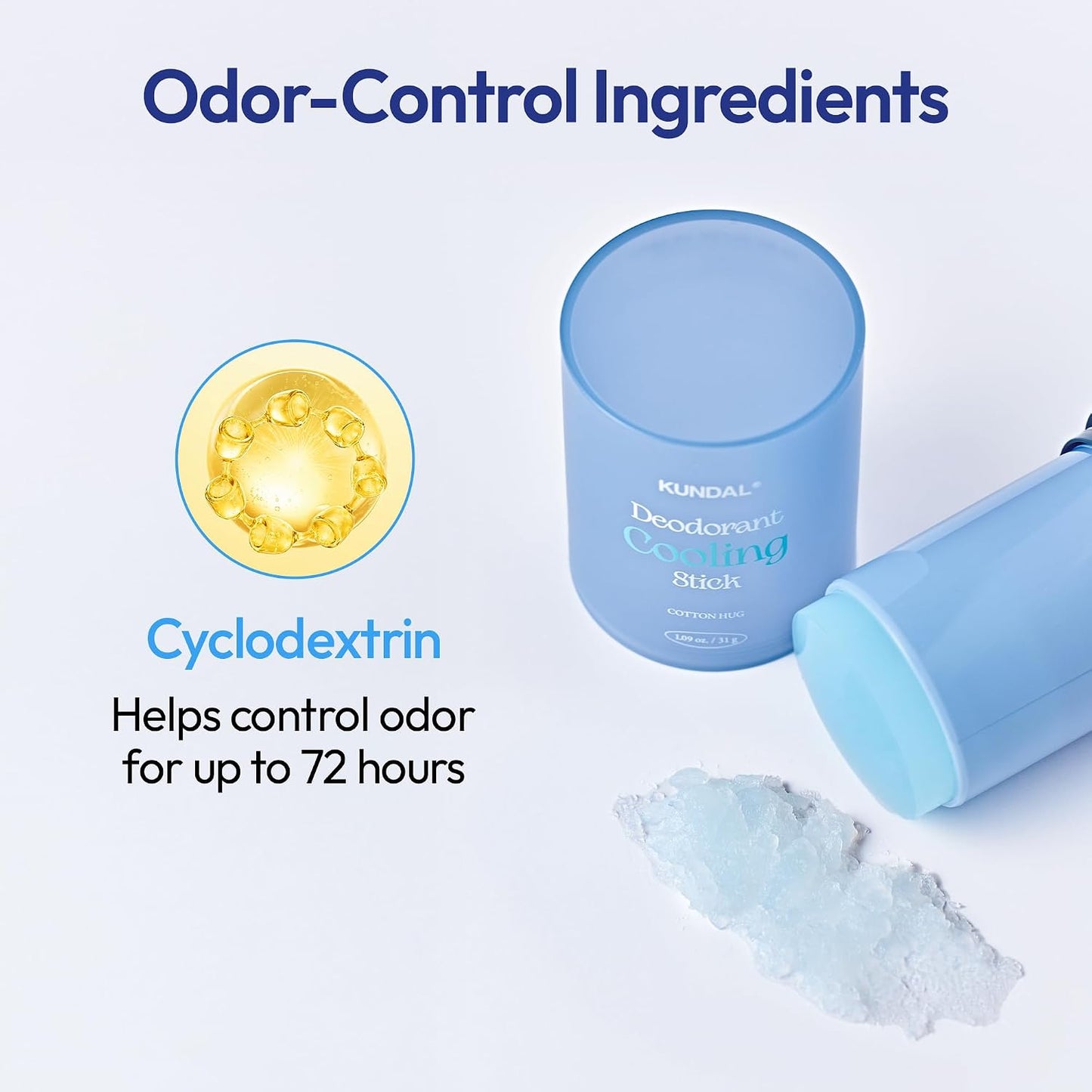 Kundal - DEODORANT COOLING STICK | COTTON HUG
