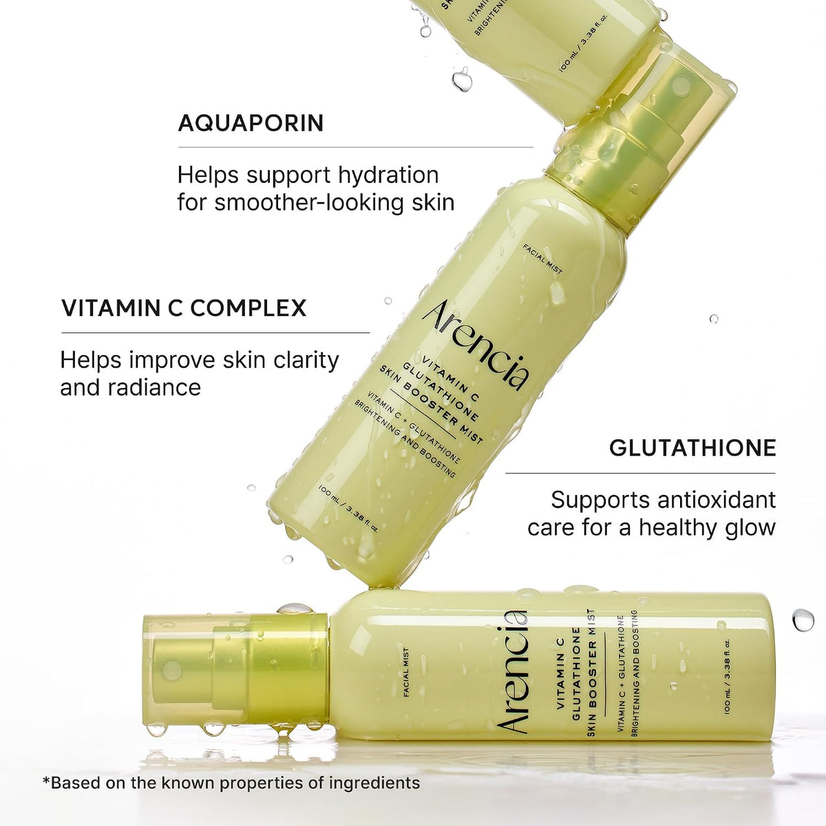 Arencia - Vitamin C Glutathione Skin Booster Mist | 100 mL