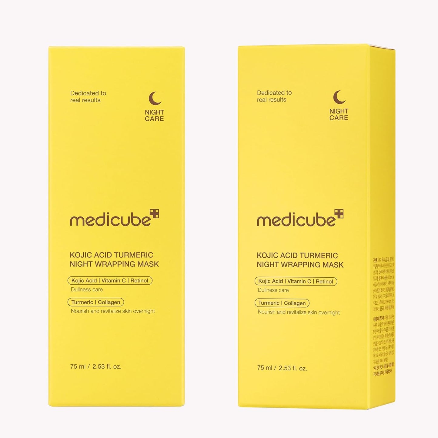 MEDICUBE - Kojic Acid Turmeric Night Wrapping Mask | 75 ML