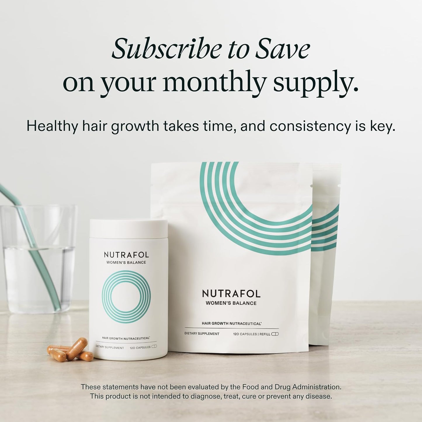 NUTRAFOL WOMEN's BALANCE - HAIR GROWTH NUTRACEUTICAL | 120 CAPSULES