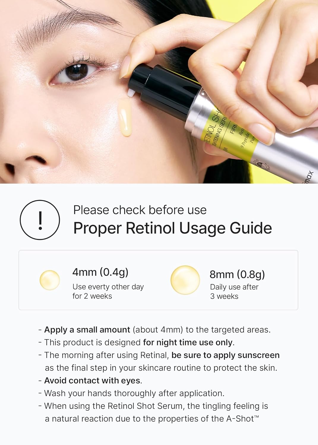 CELIMAX - The Vita A Retinol Shot Tightening Serum | 30 mL