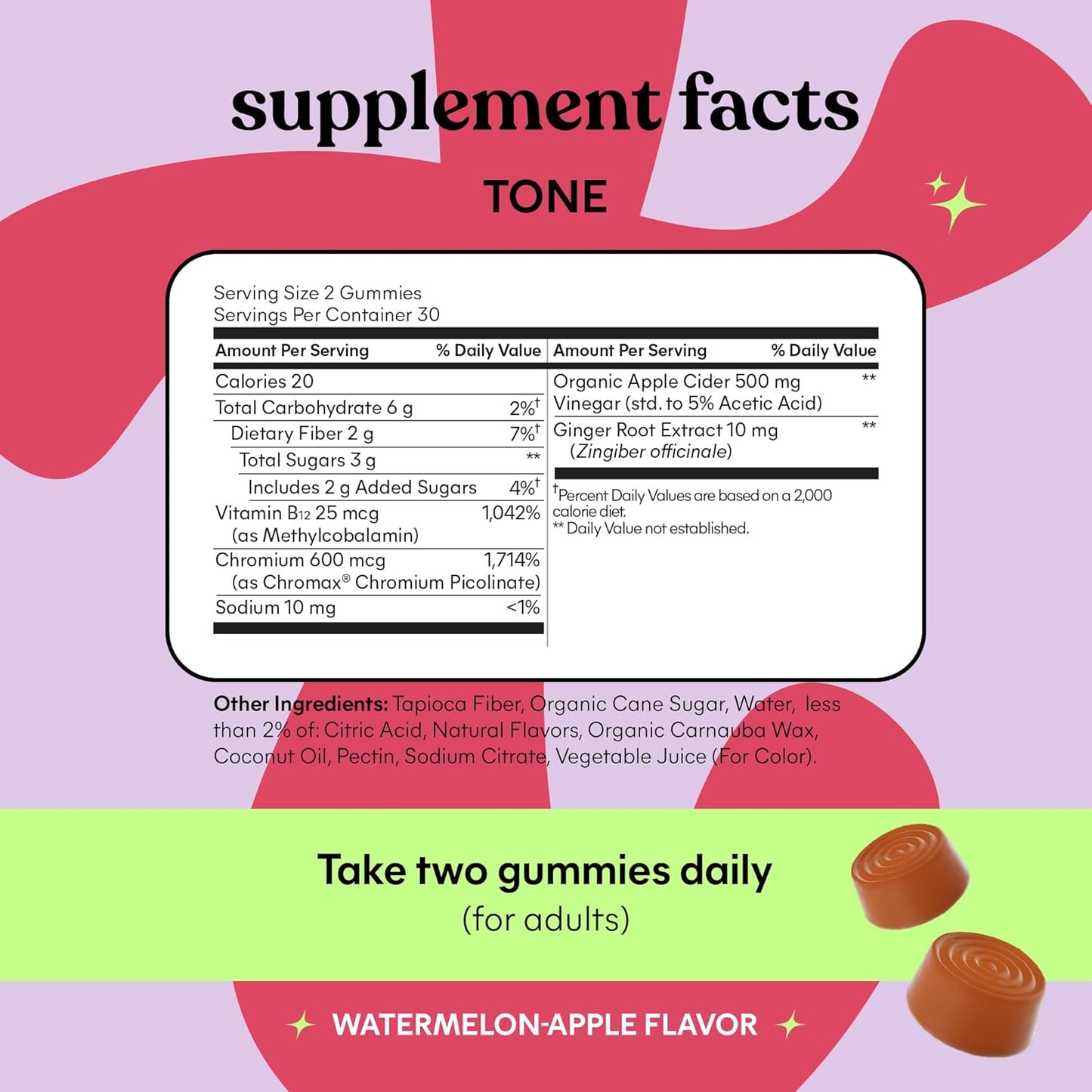 LEMME TONE DAILY METABOLISM GUMMIES