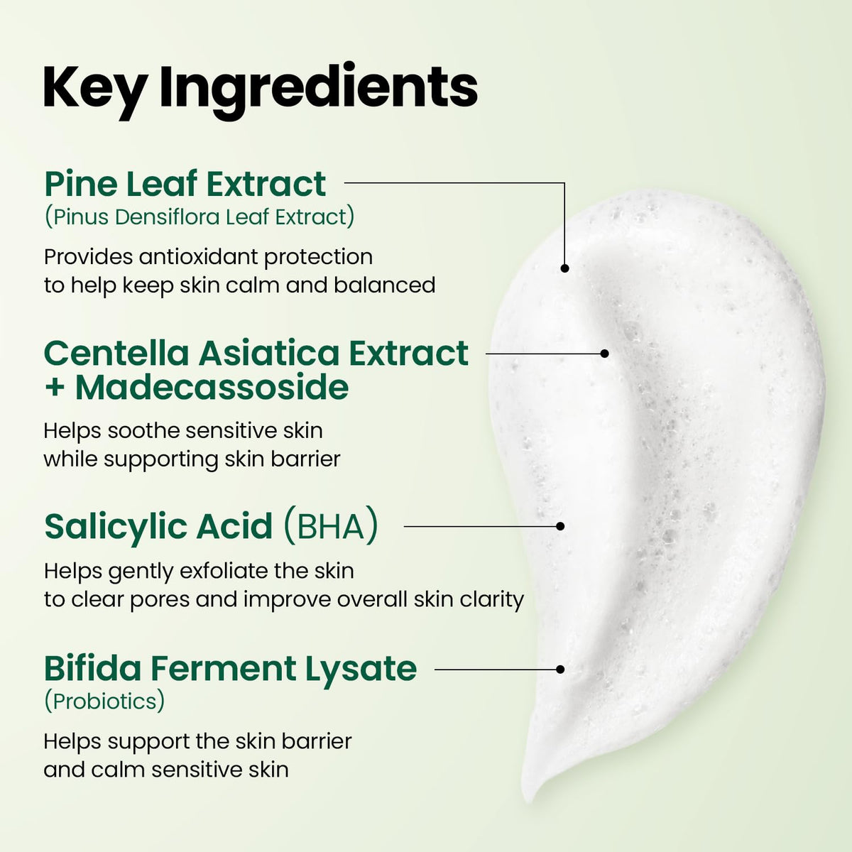 K-SECRET Seoul 1988 - Cleansing Foam Pine Cica 1% + Probiotics | 150 mL
