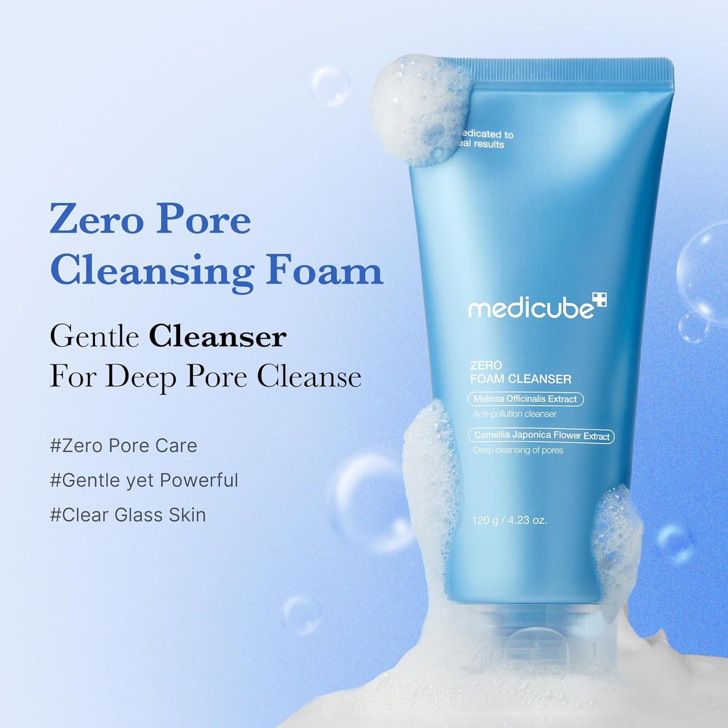 MEDICUBE - Zero Foam Cleanser | 120 ML