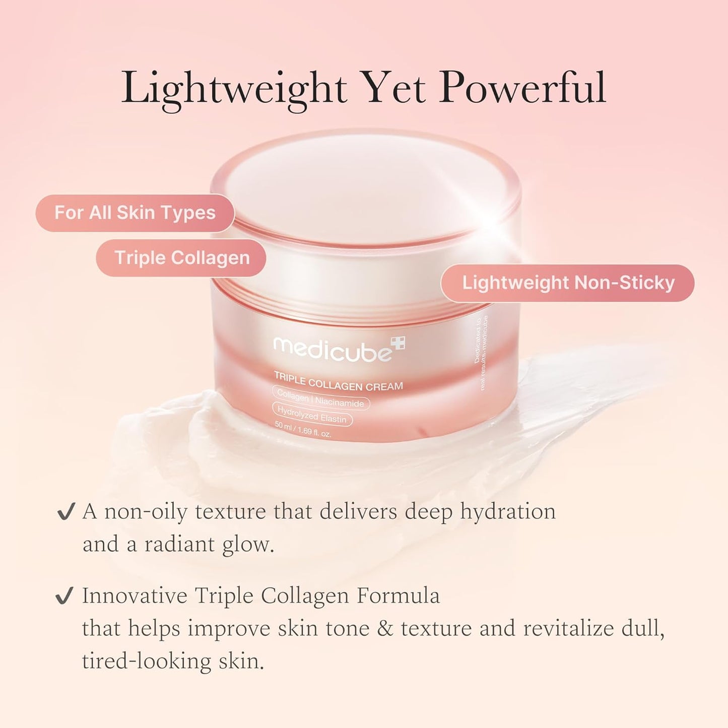 MEDICUBE - Triple Collagen Cream | 50 ML