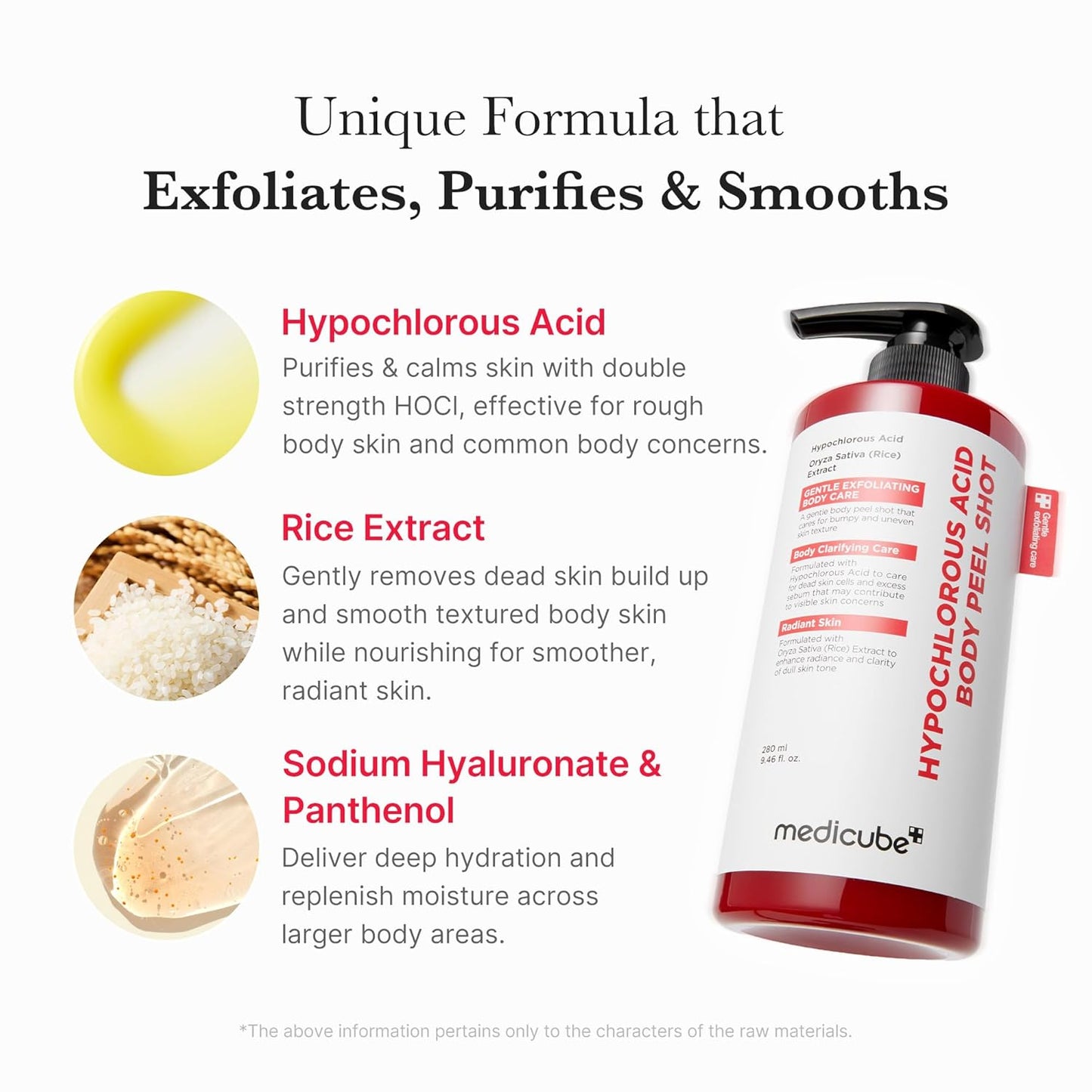 MEDICUBE - Hypochlorous Acid Body Peel Shot 280 ML