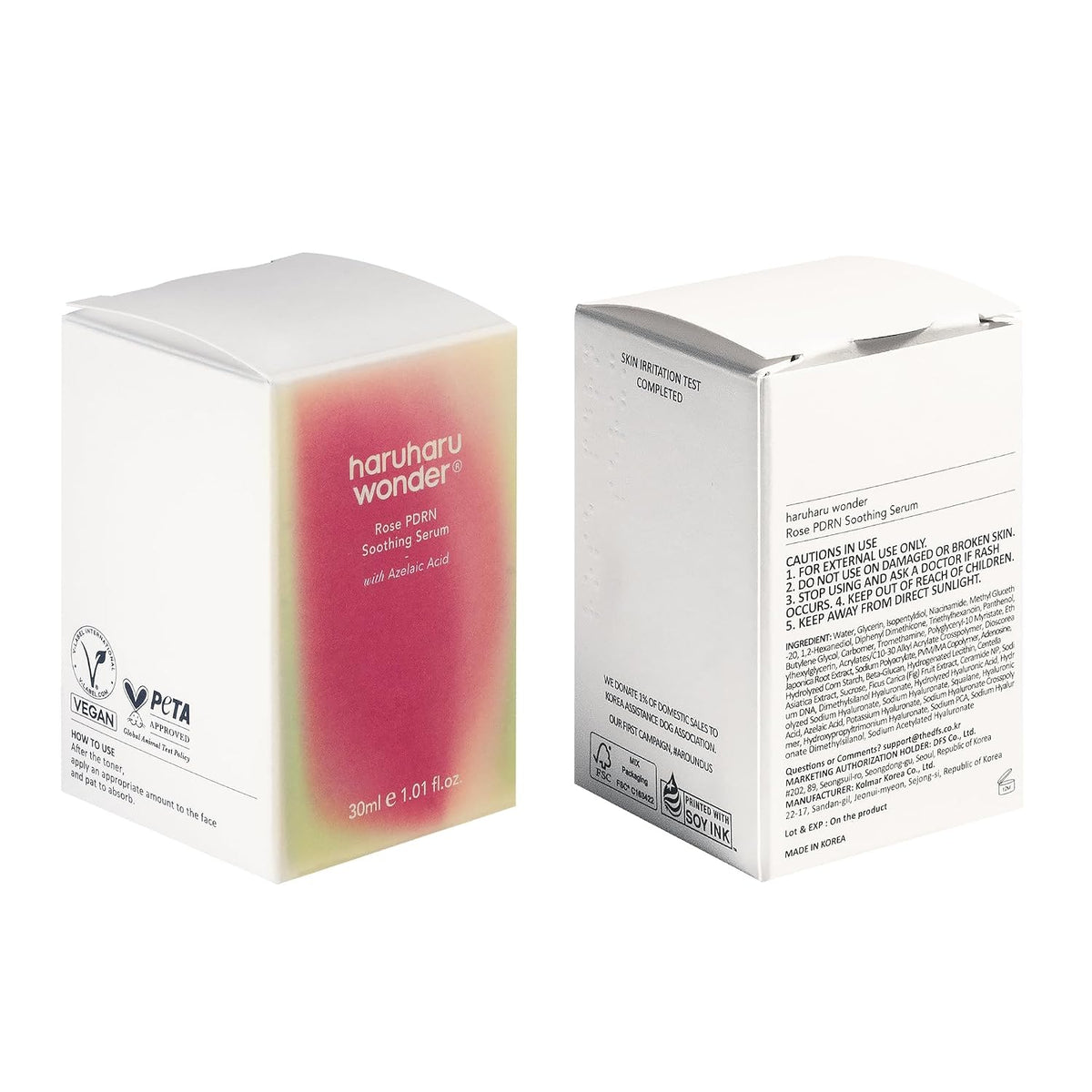 HARUHARU WONDER - Rose PDRN Soothing Serum