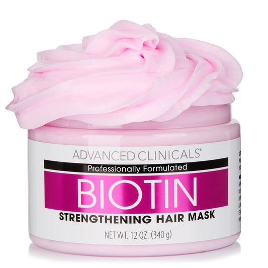 Advanced Clinicals - Biotin Strengthening Hair Mask | 340 g