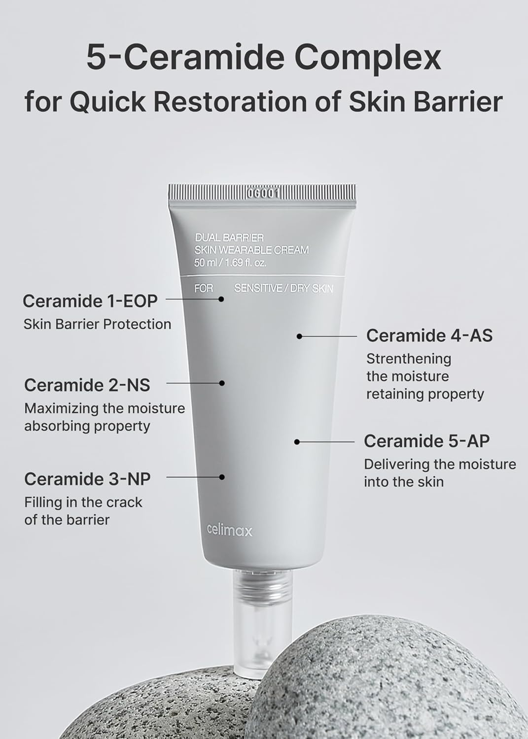 Celimax - Dual Barrier Skin Wearable Cream | 50 mL