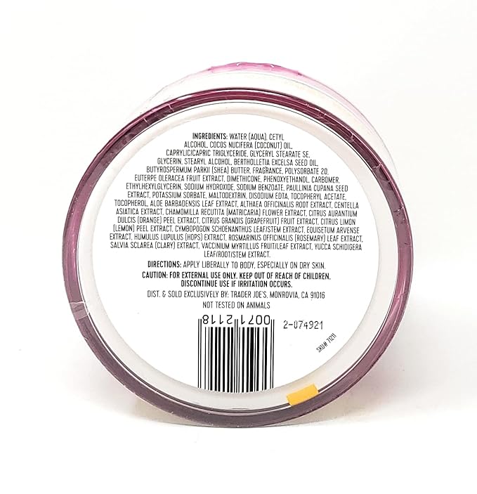 Trader joe's - Brazil Nut Body Butter | 227 g