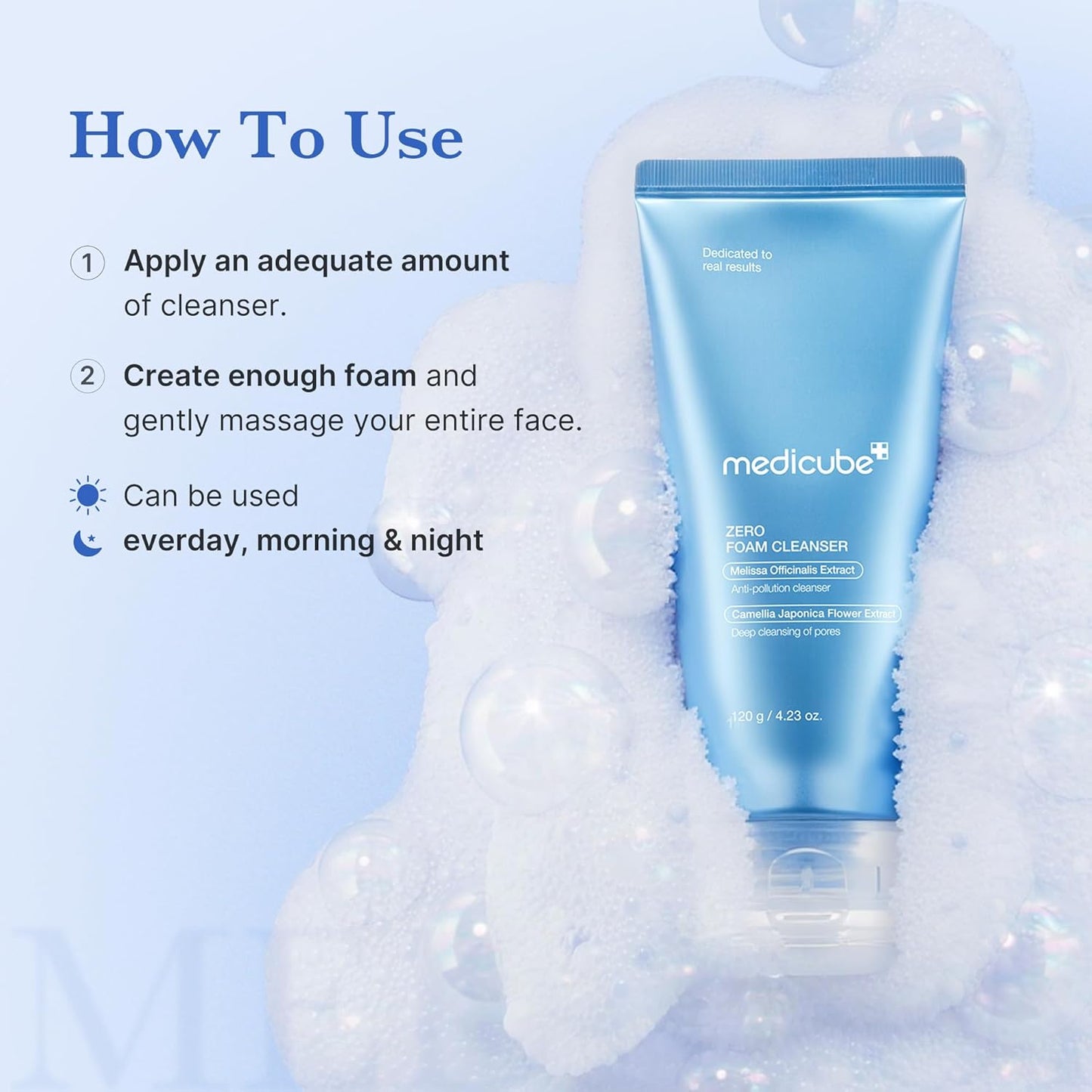 MEDICUBE - Zero Foam Cleanser | 120 ML