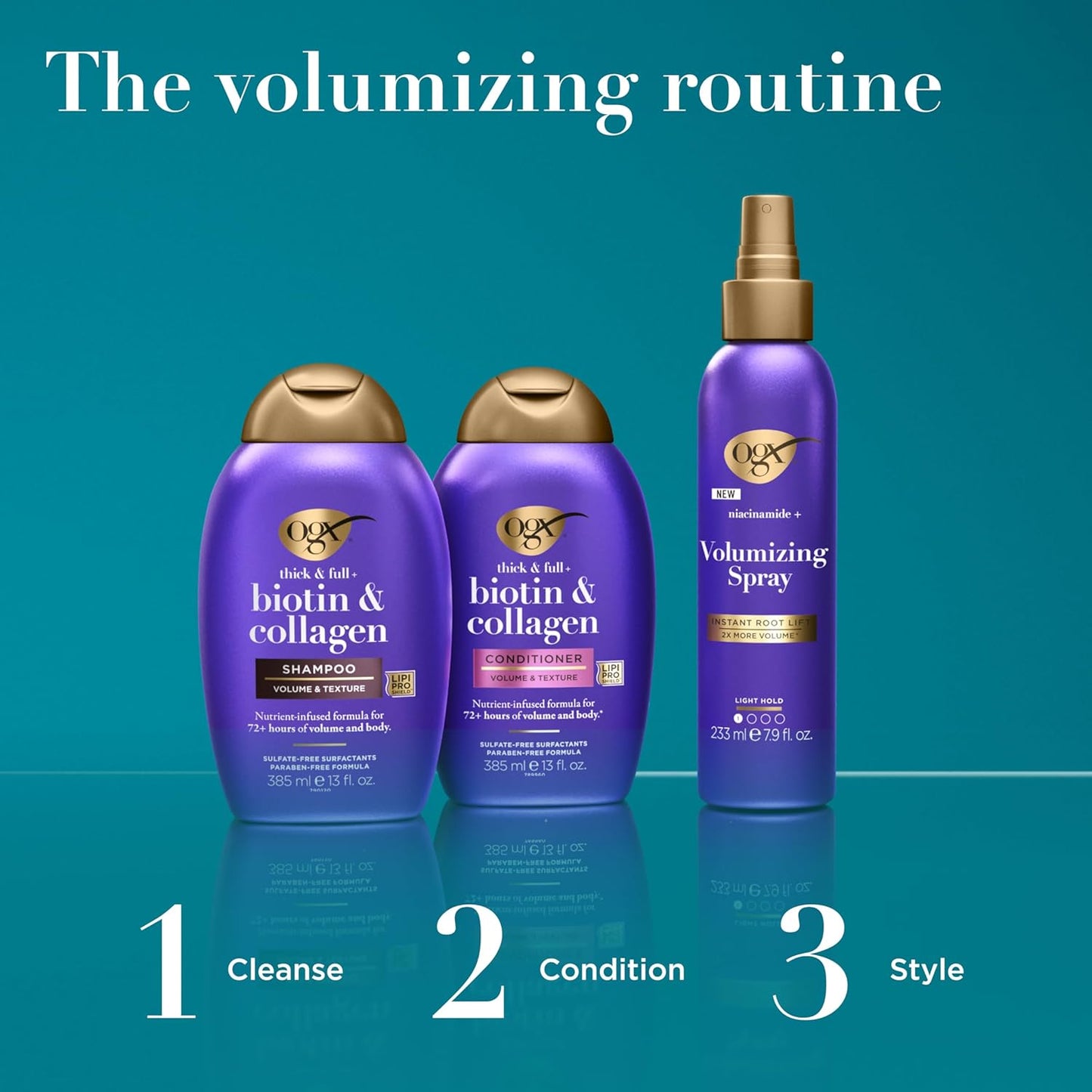 OGX - Thick & Full + Biotin & Collagen Volumizing Conditioner | 385 mL