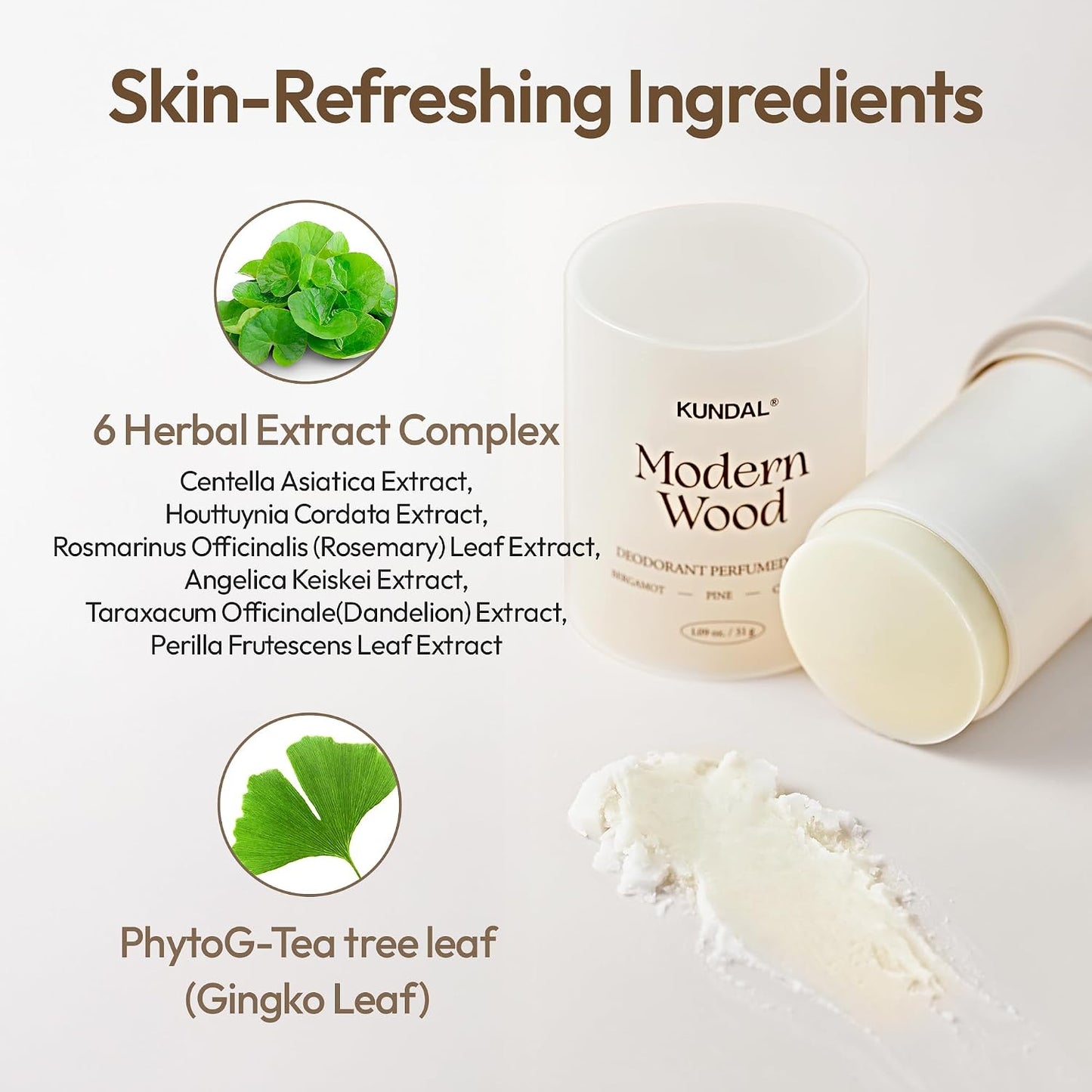 Kundal - DEODORANT COOLING STICK | WOODY GARDEN