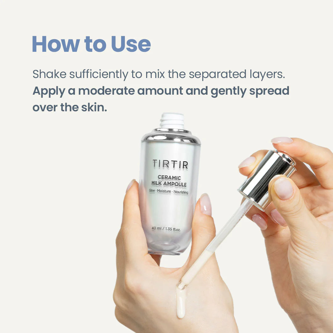 TIRTIR - Ceramic Milk Ampoule | 40 mL