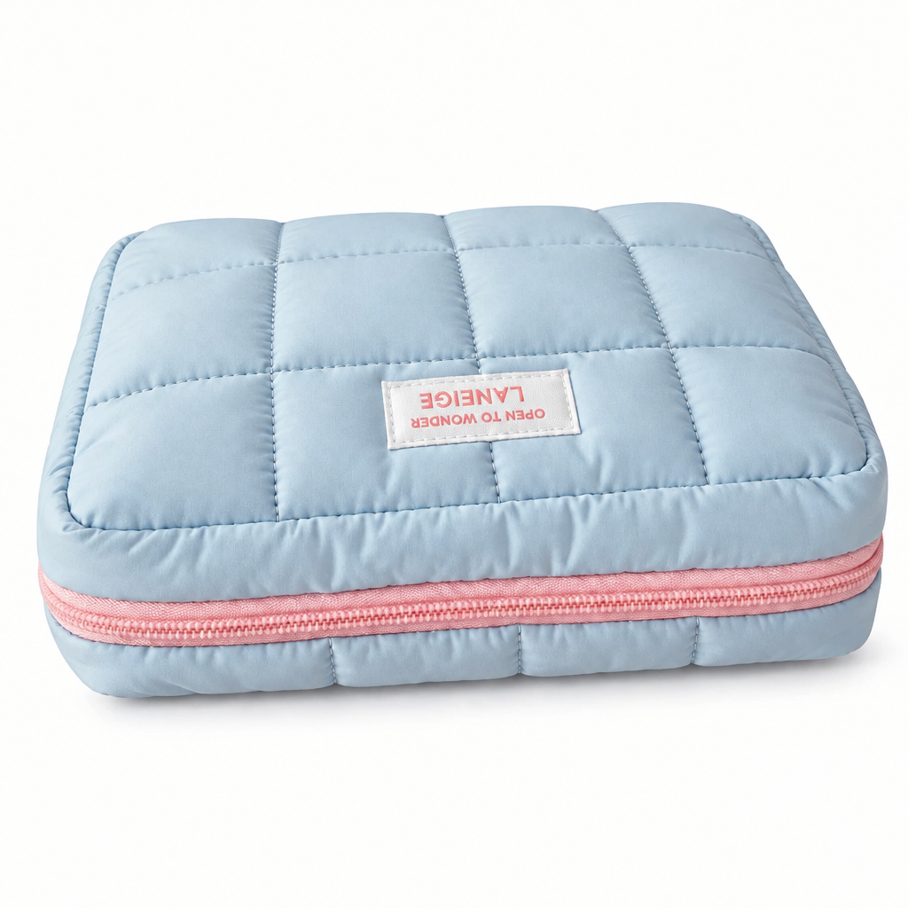 LANEIGE - Large Quilted Toiletry Bag