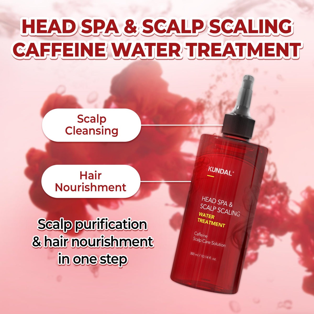 KUNDAL - Caffeine Water Treatment | 300ML - Herb Mint