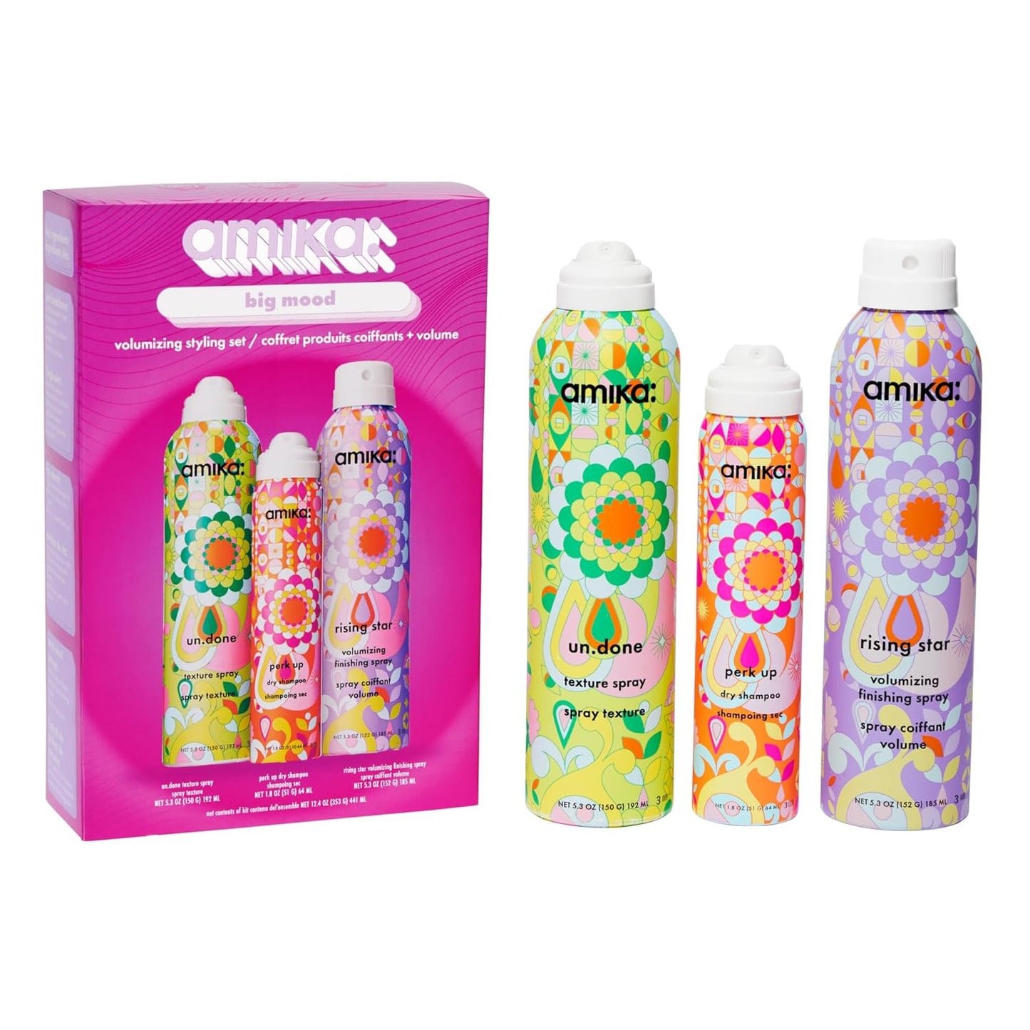 amika - Big Mood Volumizing styling set