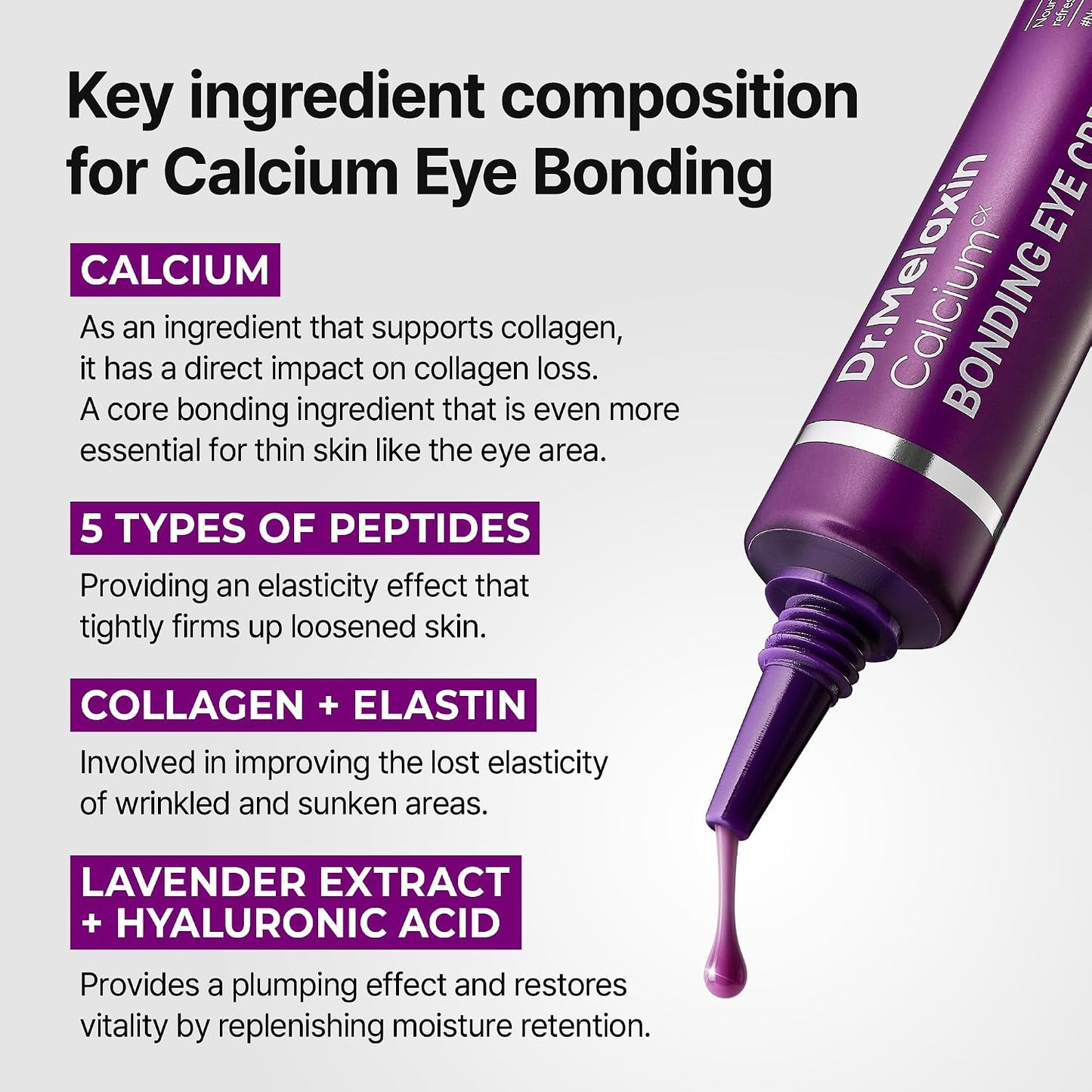 Dr.Melaxin - Calcium Bonding Eye Cream | 15 g