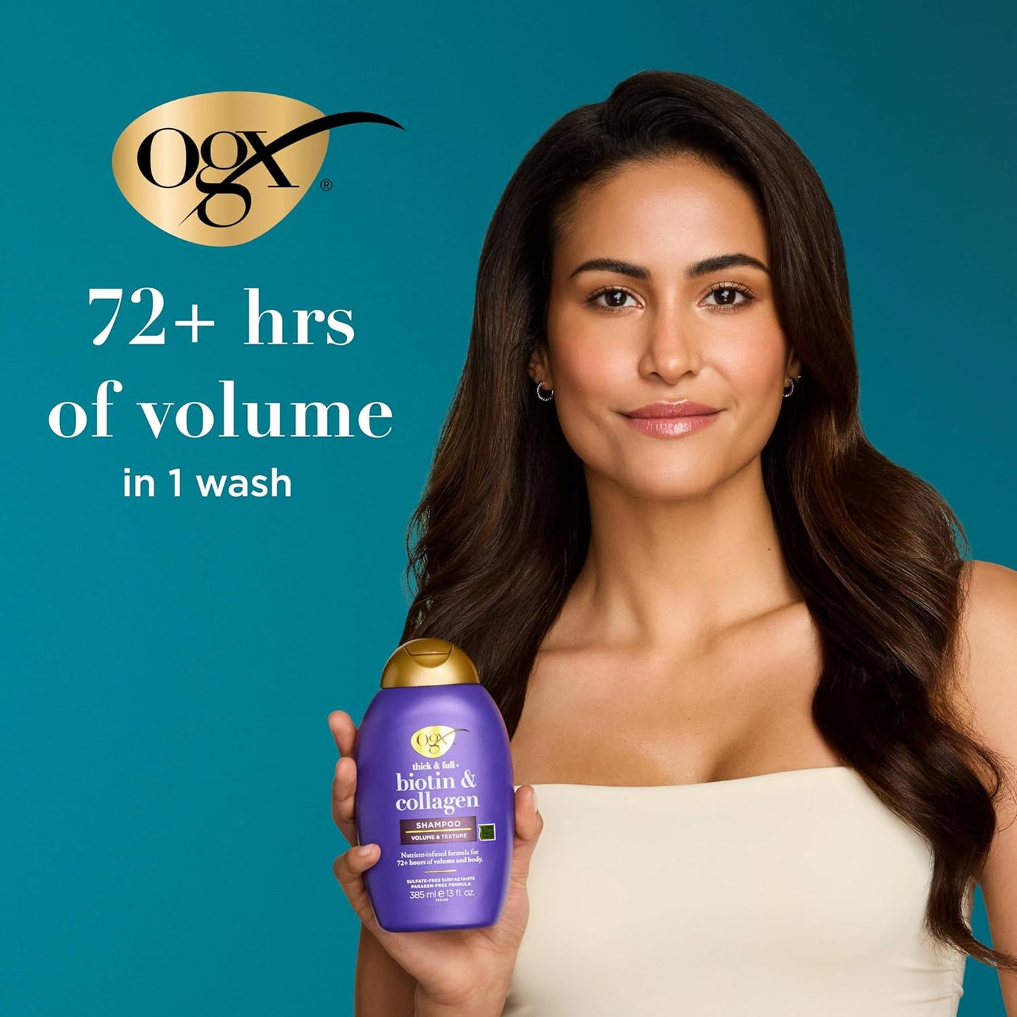 OGX - Thick & Full + Biotin & Collagen Volumizing Shampoo | 385 mL