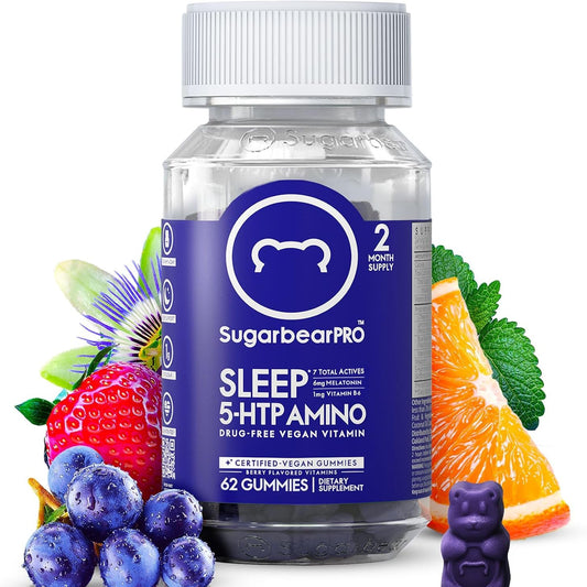 Sugarbear - Sleep Deep 5‑HTP Vitamin Gummies | 2 MONTHS