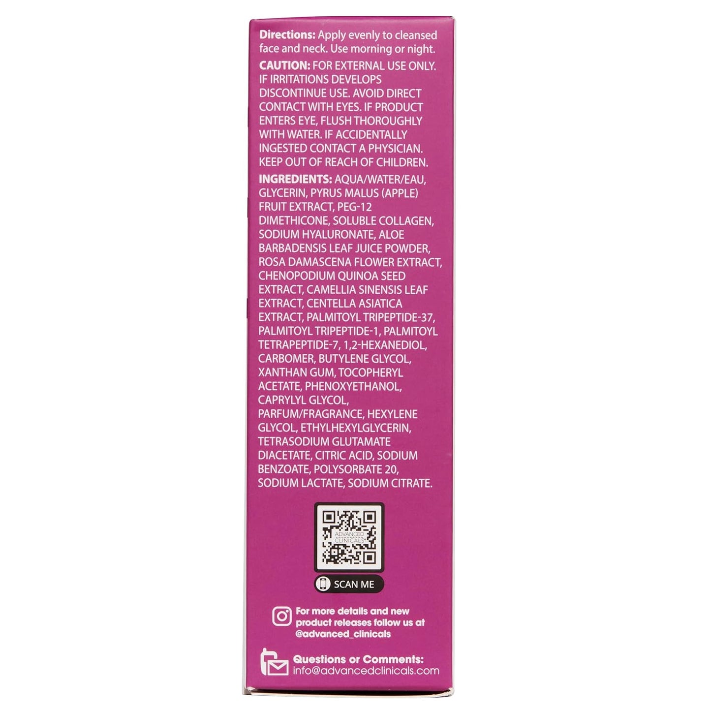 Advanced Clinicals - Multi Peptides Serum | 52 mL