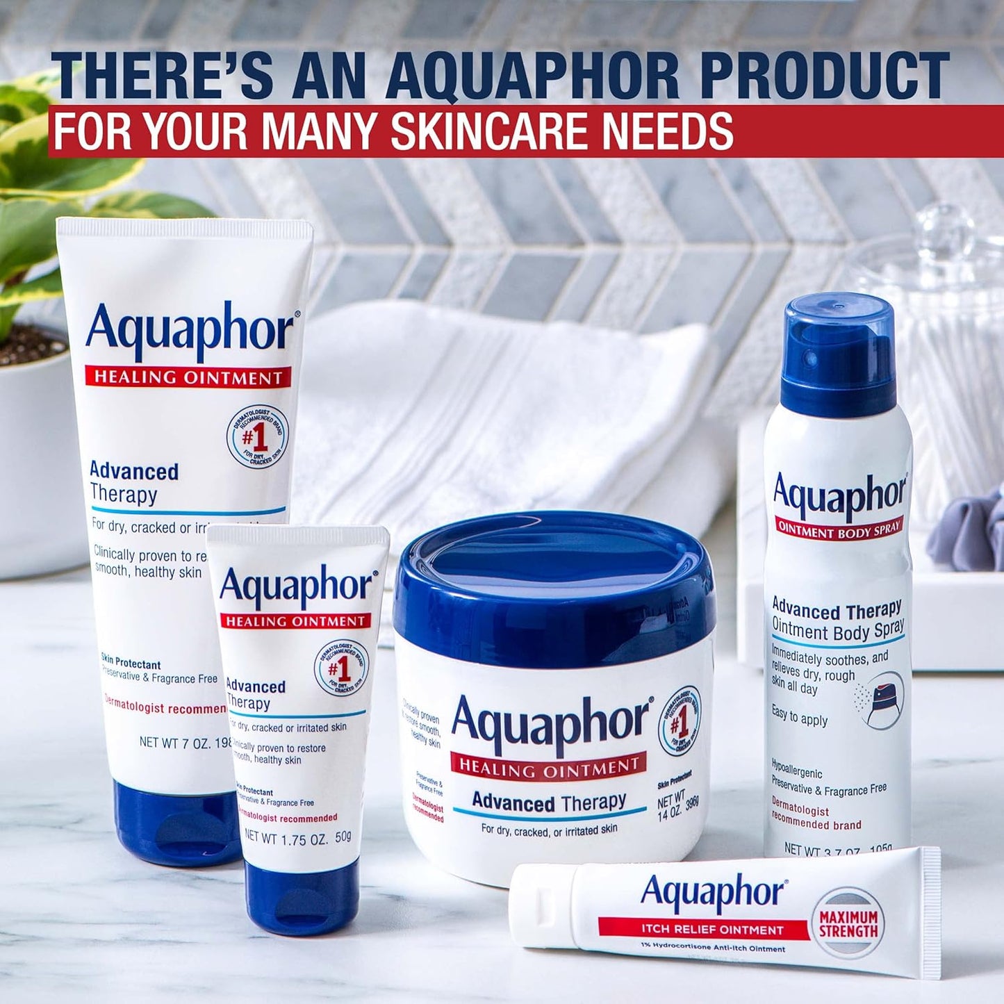 Aquaphor - Healing Ointment Advanced Therapy Skin Protectant Tube | 198 g