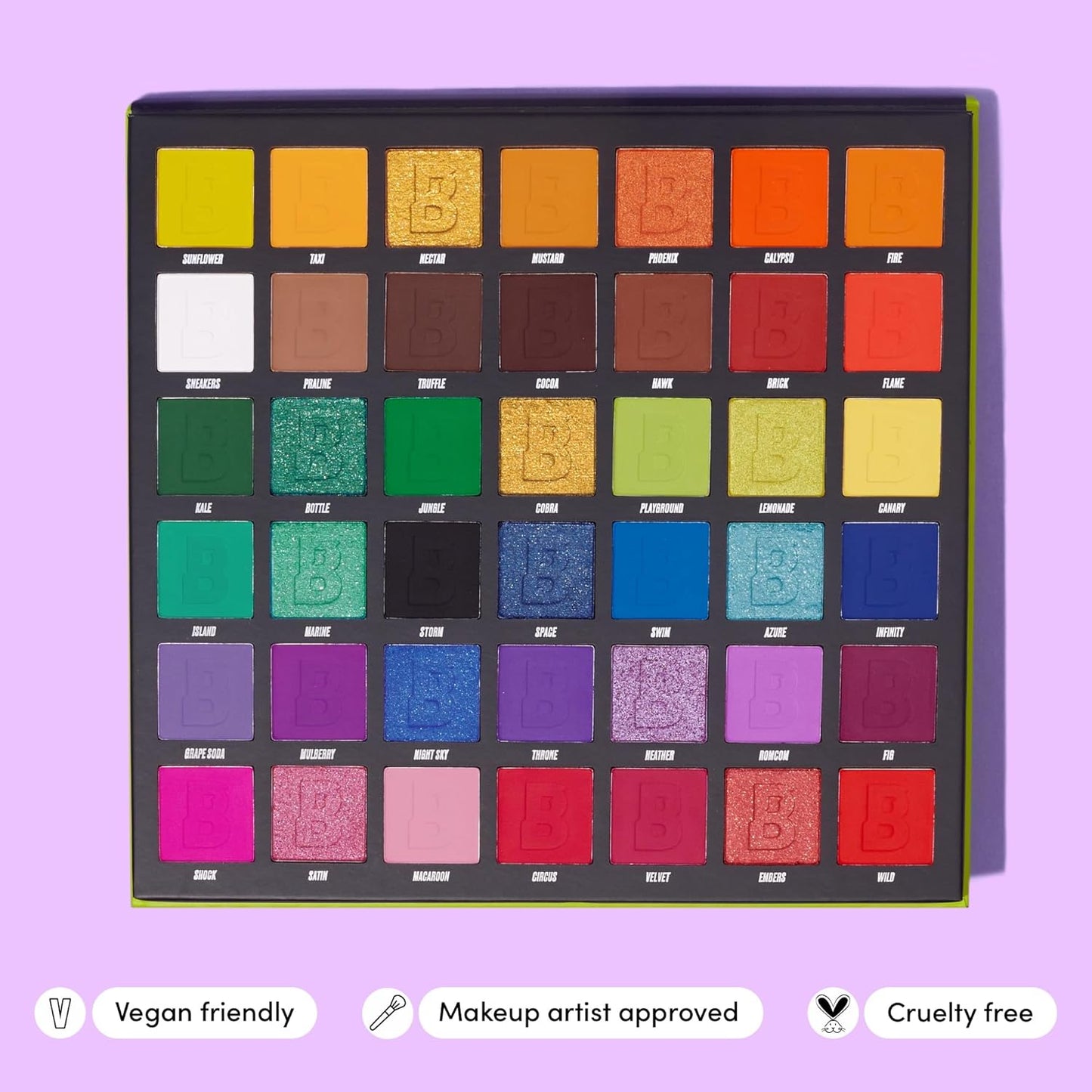 Beauty Bay - Bright 2.0 42 Colour Eyeshadow Palette