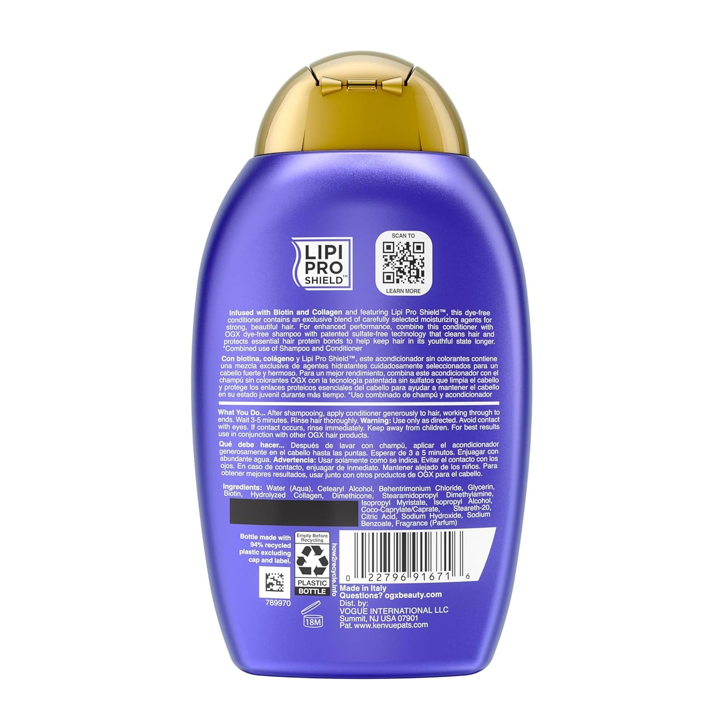 OGX - Thick & Full + Biotin & Collagen Volumizing Conditioner | 385 mL