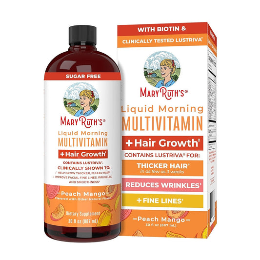 MARY RUTH'S - LIQUID MORNING MULTIVITAMIN + HAIR GROWTH | 450 ML