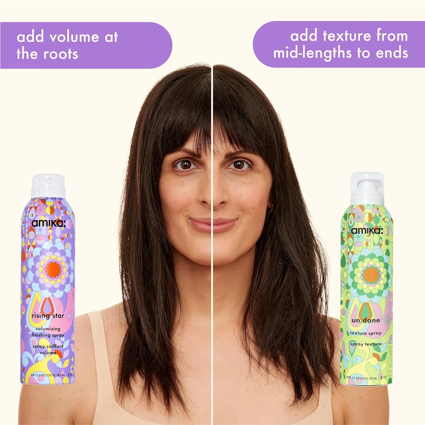 amika - Big Mood Volumizing styling set