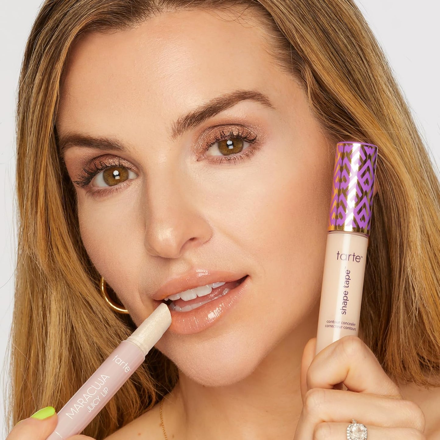 tarte - the ICONS shape tape™ concealer + maracuja juicy lip balm best-sellers set