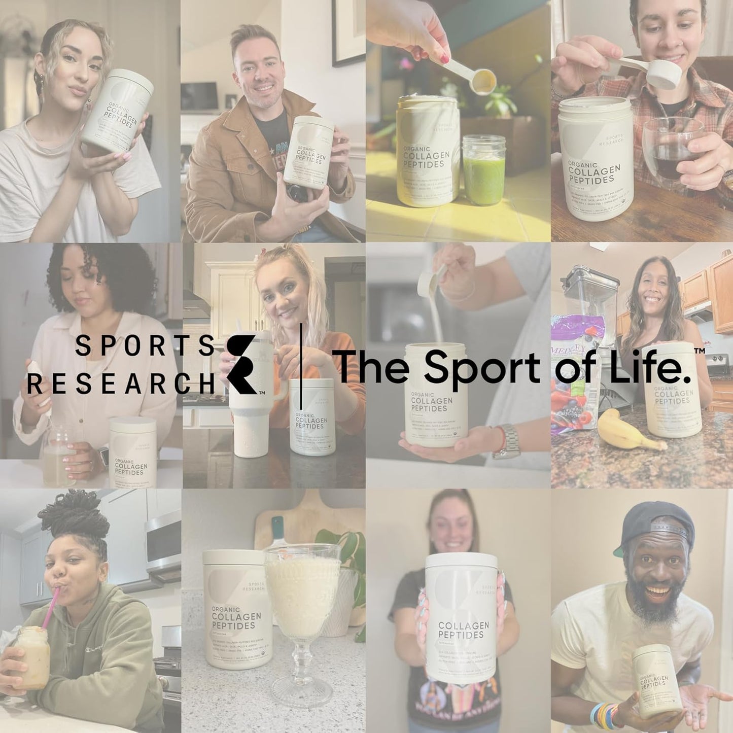Sports Research - COLLAGEN PEPTIDES POWDER - Unflavored