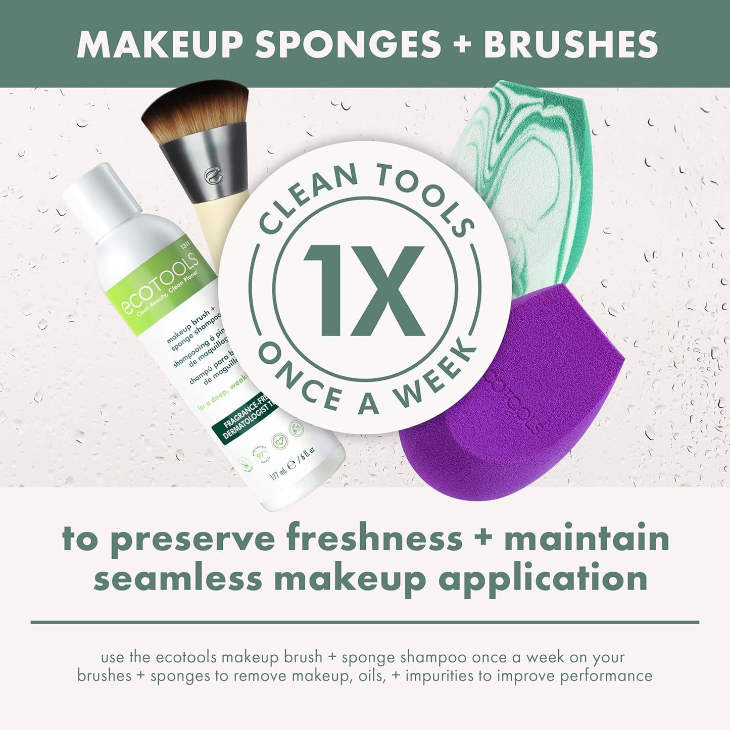 Ecotools - Wrapped In Glow Makeup Brush & Sponge Set