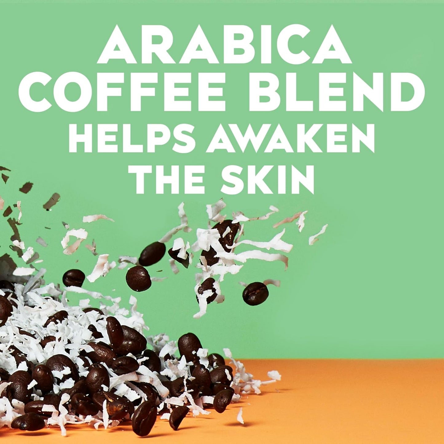 OGX - Smoothing + Coconut Coffee Exfoliating Body Scrub with Arabica Coffee & Coconut Oil | 577 mL